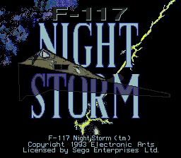 F-117 screenshot 4 for Sega Mega Drive